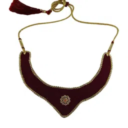 Vidhya Kangan Gold-Toned Brass Necklace-image-53