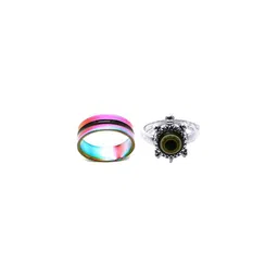 Dynamic Retail Global Unisex Multi Ring-38