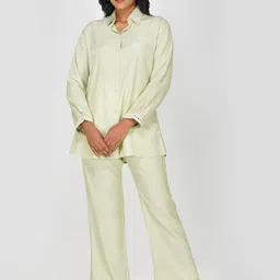 Bindigasm Embroidered Shirt With Trousers-image-41