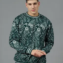 GO DEVIL Men Printed Pullover Sweatshirt-image-87