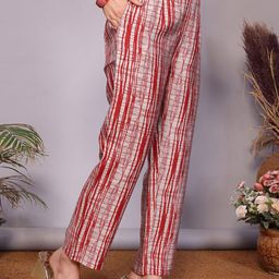 Rangita Women Ethnic Motifs Embroidered Regular Thread Work Chanderi Silk Kurta with Trousers & With Dupatta image 3