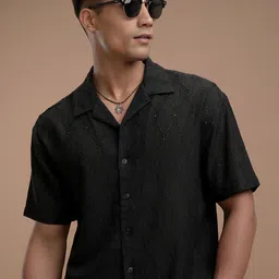HIGHLANDER Men Comfort Opaque Casual Shirt-picture-19