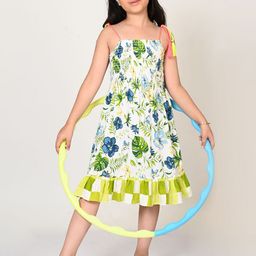 LIL DRAMA Floral Print A-Line Dress-picture-42