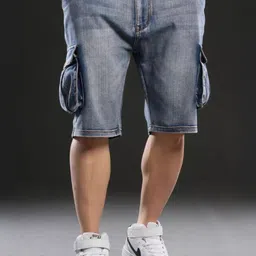 StyleCast Men Regular Fit Knee Length Cotton Shorts-picture-19