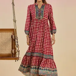 Lakshita Print Maxi Dress-picture-0