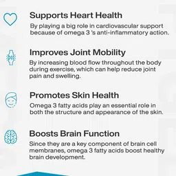 MyFitFuel Omega 3 Fish Oil 1000mg -50 Softgels Capsules image 5