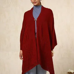 Soch Women Acrylic Woven Design Shawl-picture-14