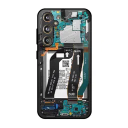 QRIOH Quirky Printed Samsung Galaxy M55s Back Case Mobile Accessories-20