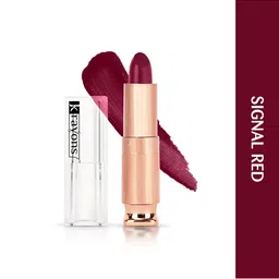 krayons Set Of 3 Classy Matte Lipsticks-3.5g Each-Chocolate Mocha-Single Red-Shocking Pink image 5