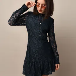 ONLY Lace A-Line Dress-image-42