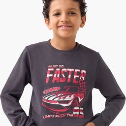 Juniors by Babyshop Boys Printed Sweatshirt-image-63