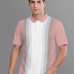 BULLMER Men Printed Polo Collar T-shirt-image-91