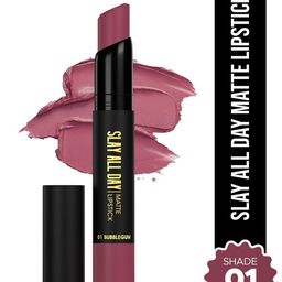 Hilary Rhoda Slay All Day Matte Lipstick - Bubblegum 01-50
