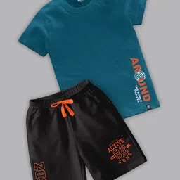 BAESD Boys Printed T-shirt with Shorts-image-73