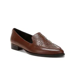 RAG & CO Women Perforations Leather Loafers-image-54