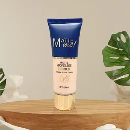 CVB Matte Me +Poreless Normal To Oily Skin Foundation - 60 ml - White Ivory 01-1