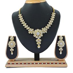 VATSALYA creation Women WhiteJewellery Set-image-21