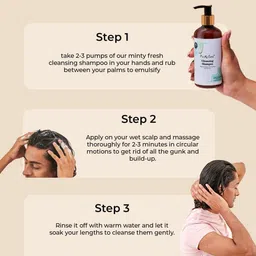 Fix My Curls Anti Dandruff Cleansing Shampoo- 50 ml image 4