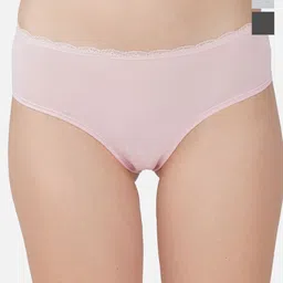 Carlton London Pack Of 3 Assorted Seamless Hipster Briefs CL-HP-S-OP22-ASST19-PO3-1