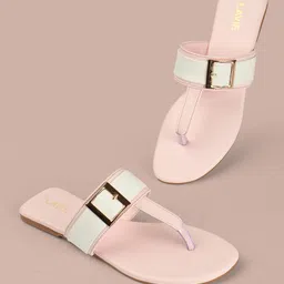 Lavie Women Open Toe Flats with Buckles-23