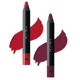 ME-ON 2-Pcs Photoface Long-Lasting Lip Crayon - Shade 06 & 10-38