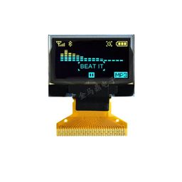 0.96 inch 128×64 SSD1306 controller I2C/SPI communication 51 MCU OLED Display – white color screen image 1