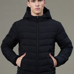 Red Tape Men Hooded Neck Water-Resistant Padded Jacket-image-52