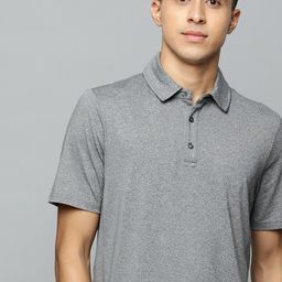 Skechers Men Grey Polo Collar T-shirt-image-60