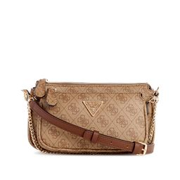 GUESS Brand Logo Printed Structured Sling Bag-14