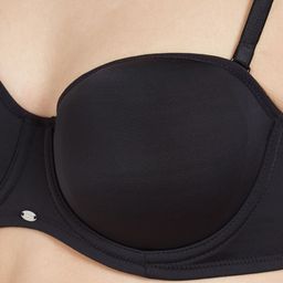 SOIE Medium Coverage Padded Wired Multiway Strapless Bra with Detachable Straps image 4