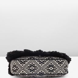 Anouk Ethnic Motifs Printed Structured Sling Bag with Fringed image 4