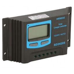SD2420S Solar Charge Controller 10A/20A/30A/40A/50A/60A Adaptive Solar Controller 12V/24V/48V Charge/Discharge Controller Protects Solar Batteries - RS5198SD2420S Solar Charge Controller 10A/20A/30A/40A/50A/60A Adaptive Solar Controller 12V/24V/48V Charge/Discharge Controller Protects Solar Batteries - RS5198 image 3