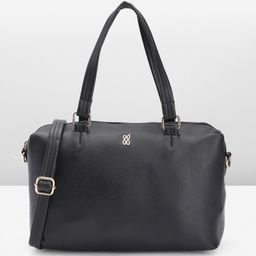 Baggit Animal Textured PU Structured Duffle Handheld Bag-3