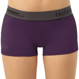 Freecultr Purple Plain Boy-Shorts Panty-picture-6