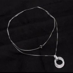 The Real Effect London 800 Silver Necklace for Women-image-81