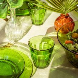 Duralex Solid Picardie Green Glass Tumbler (310 ML) - Set of 6-6