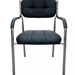 Exclusive Furniture VCHB03 Steel Visitor Chair Black-image-43