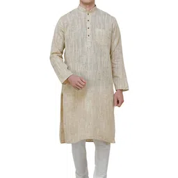 Exotic India Men Pure Cotton Kurta with Pyjamas &-image-72