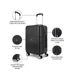 Tommy Hilfiger Medium Trolley Suitcase image 2