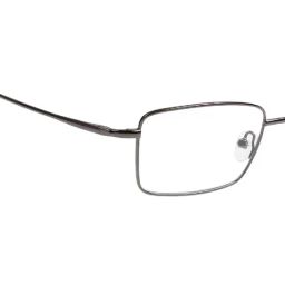Ted Smith Gunmetal Rectangular Unisex Eye Frames image 3