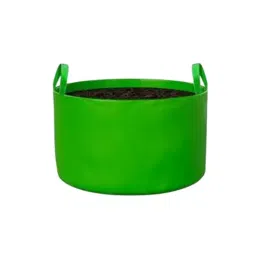 ORILEY Plant Growing Bag Size 18x12 inch 250 GSM Round with Handle Green, OR-HDPGB-104 (Pack of 2)-image-107