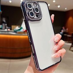 Luxury Kase Sparkling Bling Diamond Camera Protection iPhone 16 Pro Max Back Case-picture-15
