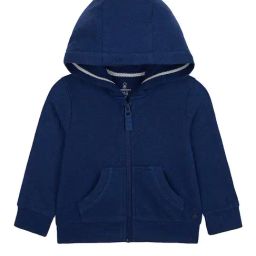 Mothercare Kids Navy Solid Full Sleeves Hooded Sweatshirt-image-52