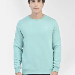 Crimsoune Club Mint Green Slim Fit Sweatshirt-picture-16