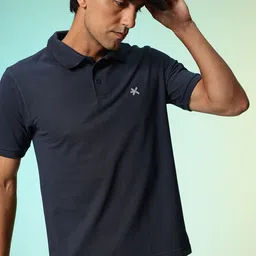 HRX by Hrithik Roshan Men Solid Polo Collar T-shirt-picture-38