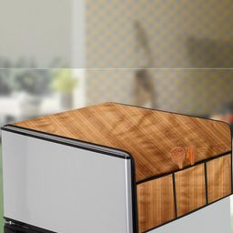 The Furnishing Tree Fridge Top Cover Compatible for Gogrej RD EDGENEO 207D, 180 LTR WxL 65x111 in C-image-91