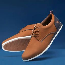 U.S. Polo Assn. Men's DARRYL 2.0 Tan Derby Shoes-image-42