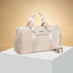 Forever Glam by Pantaloons Beige Solid Medium Duffle Bag-picture-22
