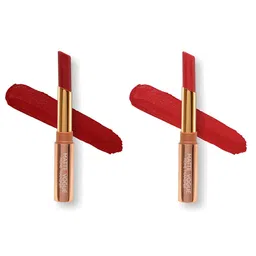 ME-ON Set of 2 Matte Vogue None-Transfer Lipsticks - Shade 06 & 07-13