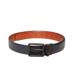 Tommy Hilfiger Men Navy Blue Leather Belt-picture-22